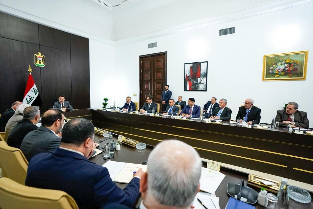 Iraqi Prime Minister Mohammed Shia' al-Sudani chairs extraordinary session with his cabinet's Economic Council on December 15, 2025. Photo: IraqiPMO/X