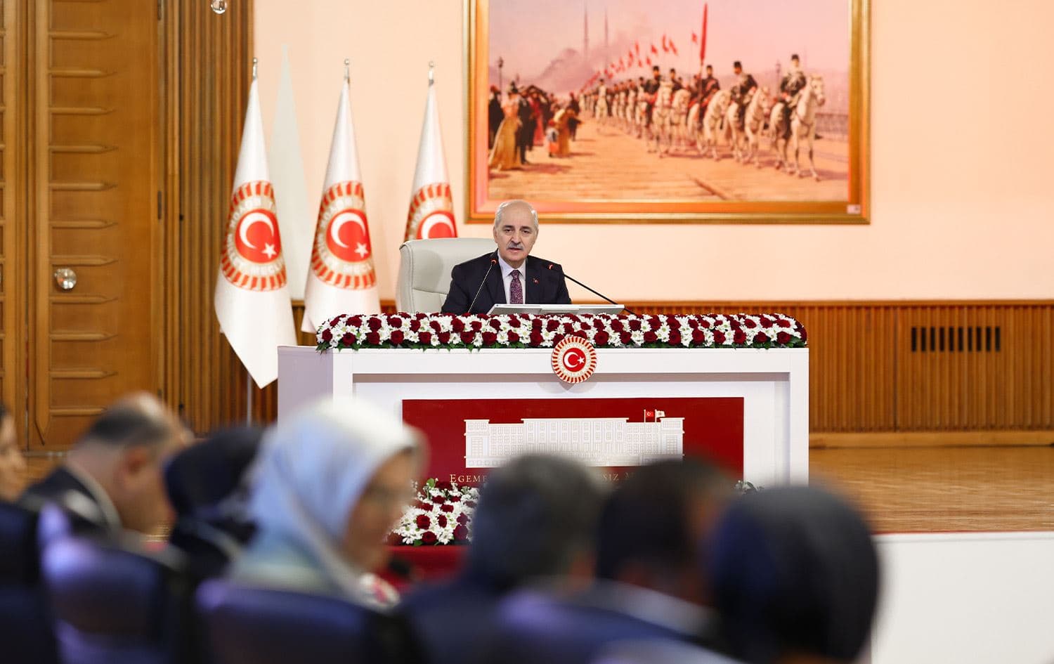 Serokê Parlamentoya Tirkiyeyê Numan Kurtulmuş / Wêne: AA