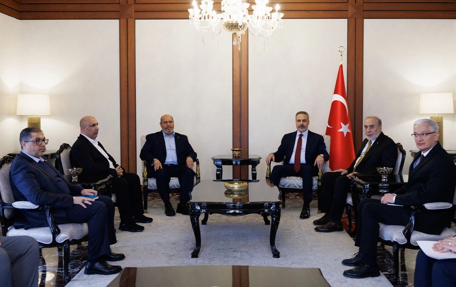 Heyetas Hemas û Hakan Fîdan / Wêne: AA