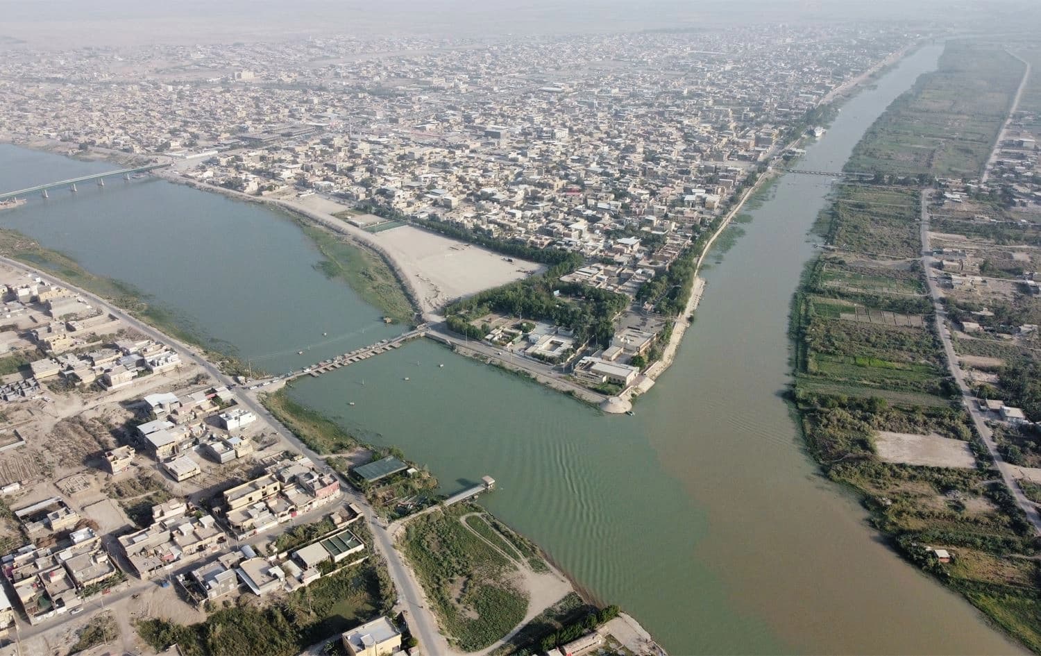 The Shatt al-Arab waterway in Iraq's southernmost Basra province. Photo: Bilind T. Abdullah/Rudaw