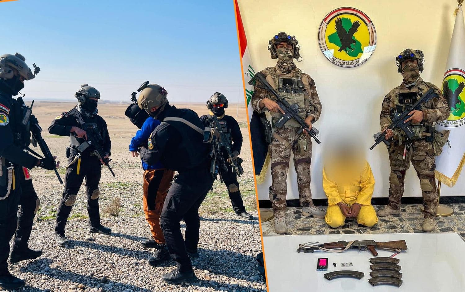 Anti-ISIS operations by the ICTS in several provinces in December. Photo: ICTS