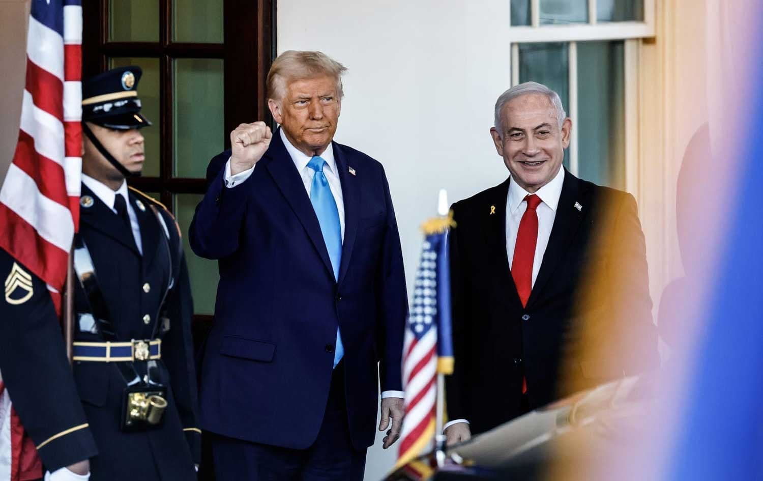 Donalda Trump û Benjamin Netanyahu / Wêne: NBC News