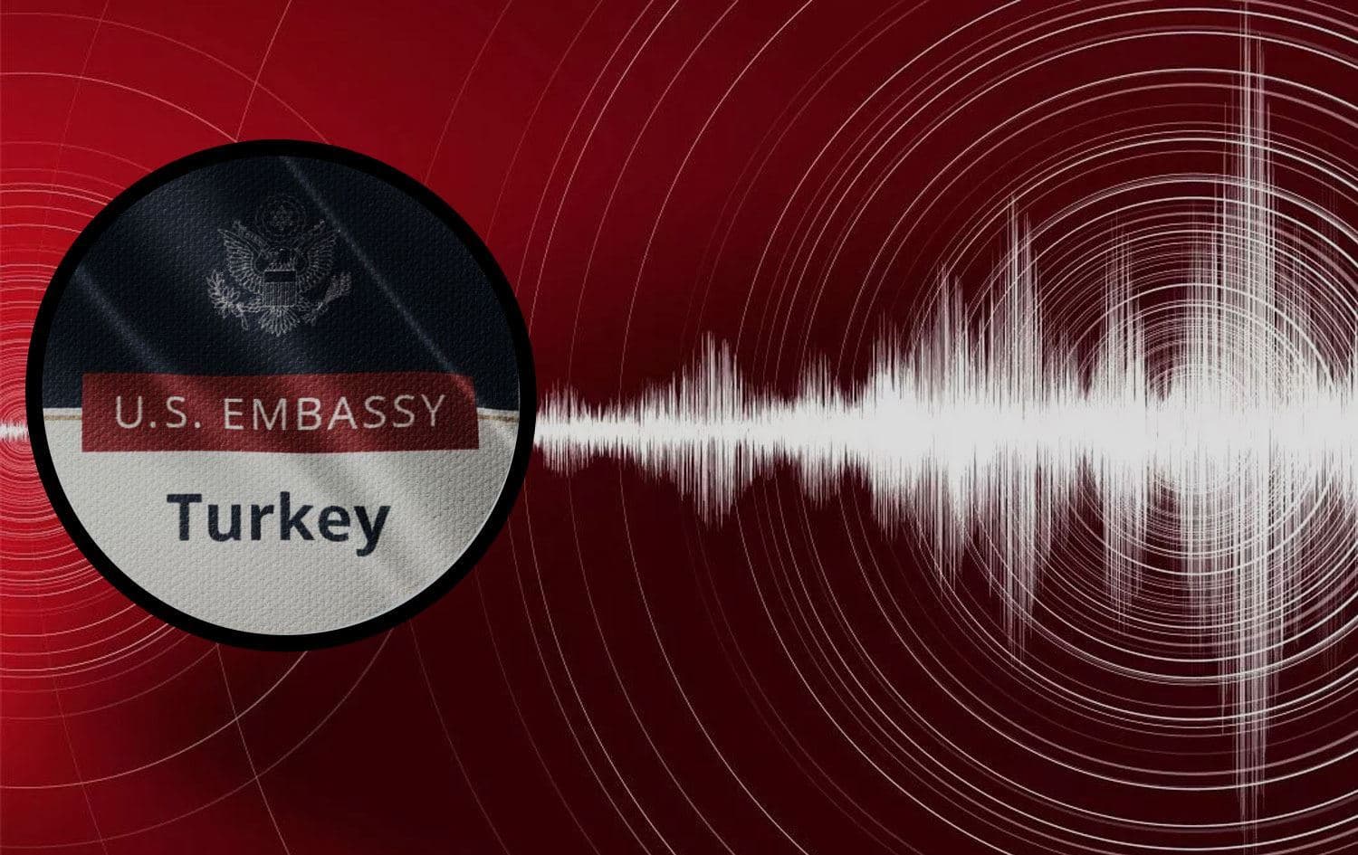 Logoya  Balyozxaneya Amerîkayê ya li Enqereyê / Wêne: Rûdaw Grafîk