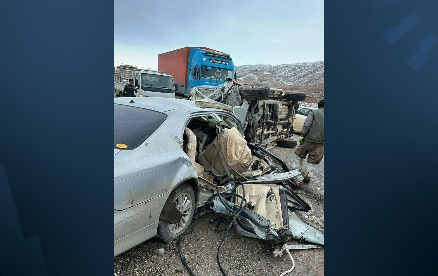 دیمەنێکی رووداوە هاتووچۆکە