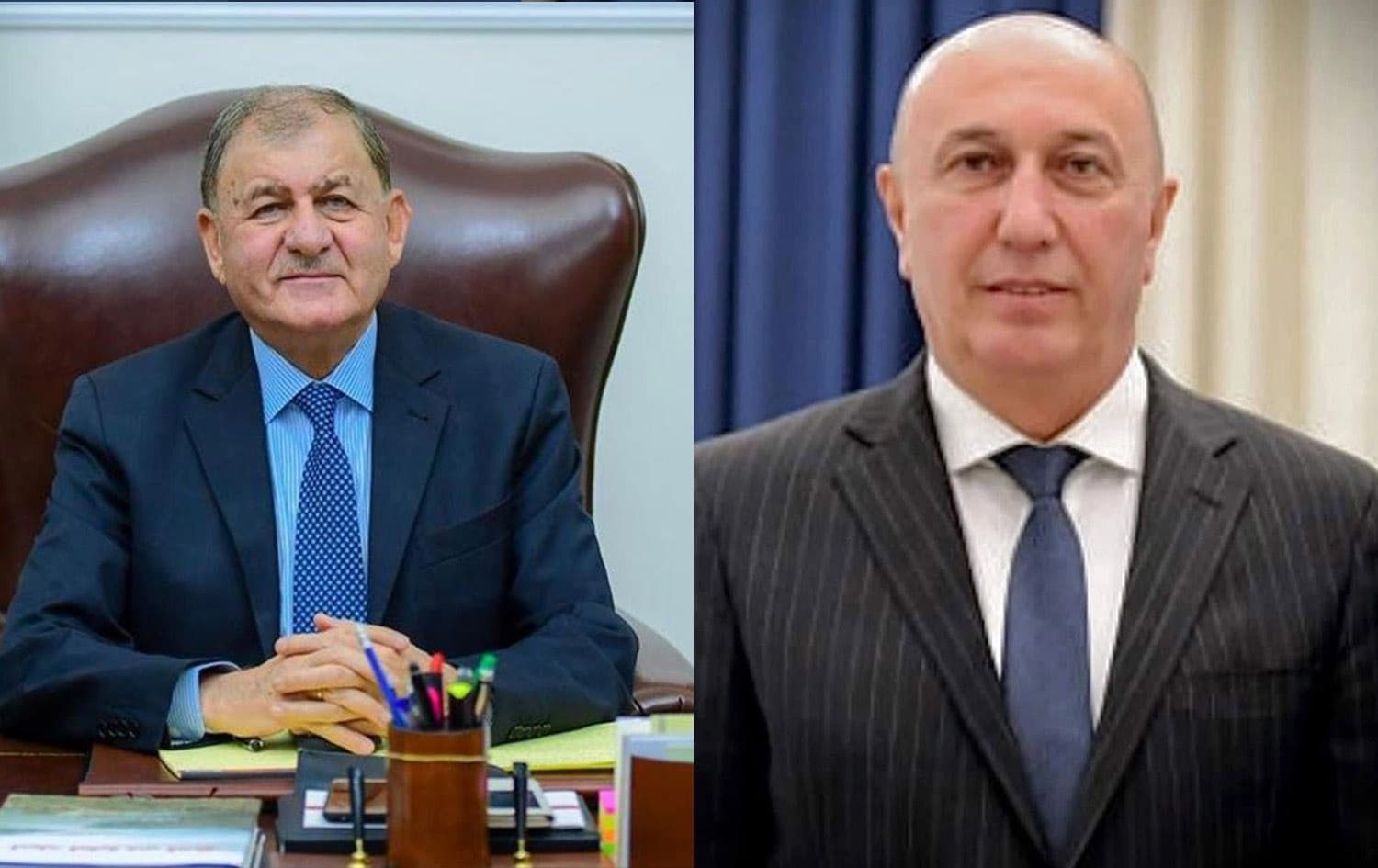 نزار ئامێدی و لەتیف رەشید، سەرۆککۆماری عێراق