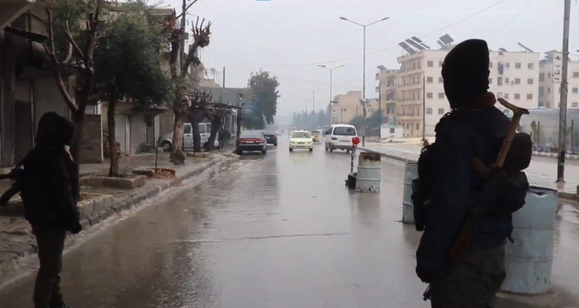 Kurdish security forces at a checkpoint in Aleppo. Photo: File/Asayish