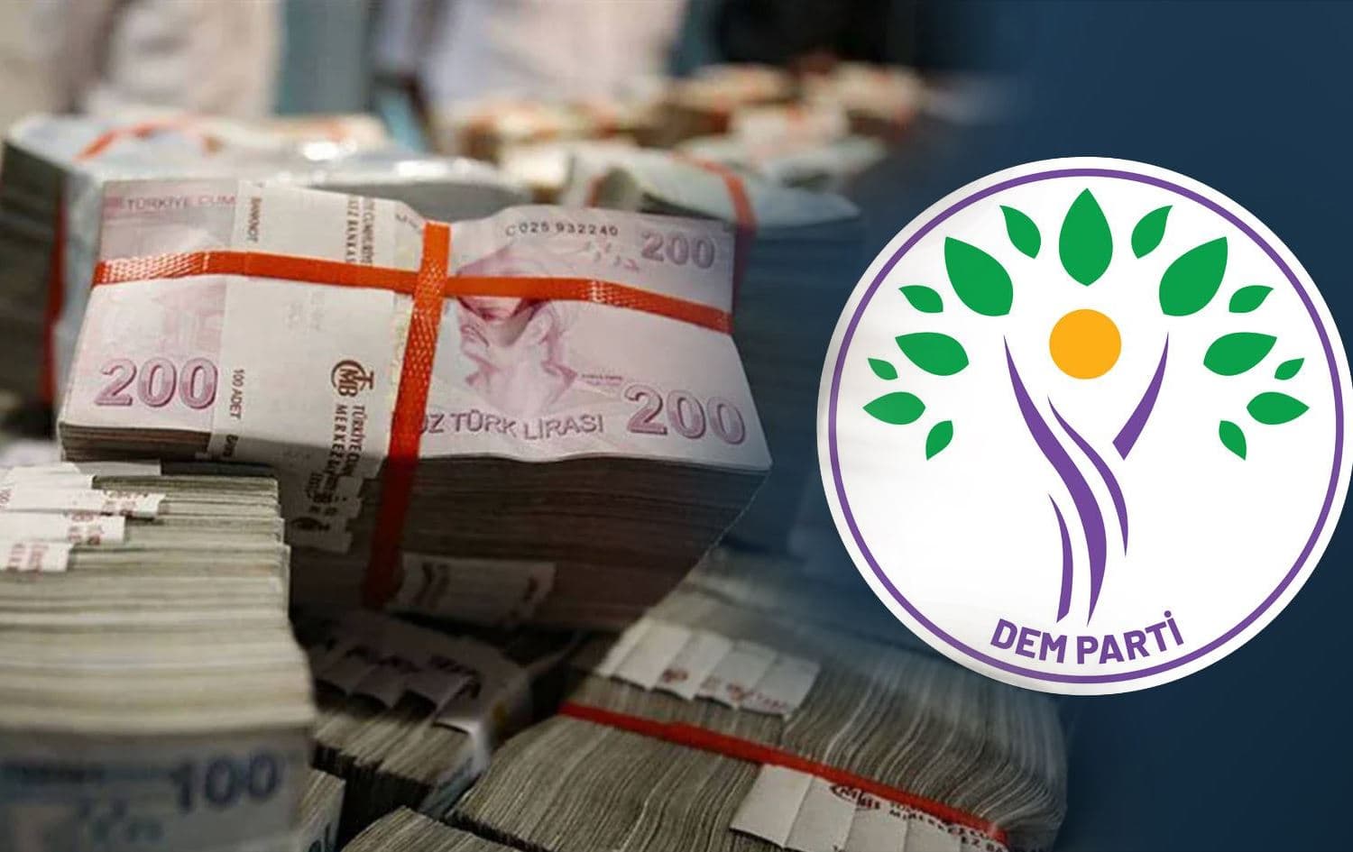 Logoya DEM Partiyê / Wêne: Rûdaw Grafîk
