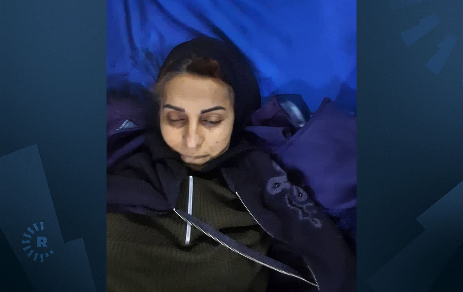 فاتیمە حەمادەی تەمەن 41 ساڵ کە لە پێکدادانەکانی حەلەبدا کوژراوە