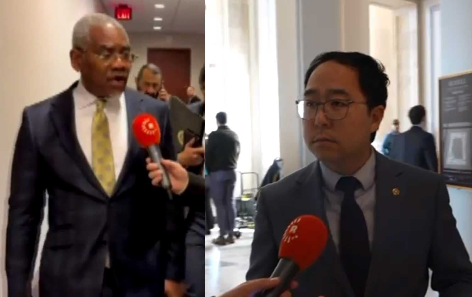 Senatorên Amerîkayî ji Rûdawê re axivîn / Wêne: Rûdaw