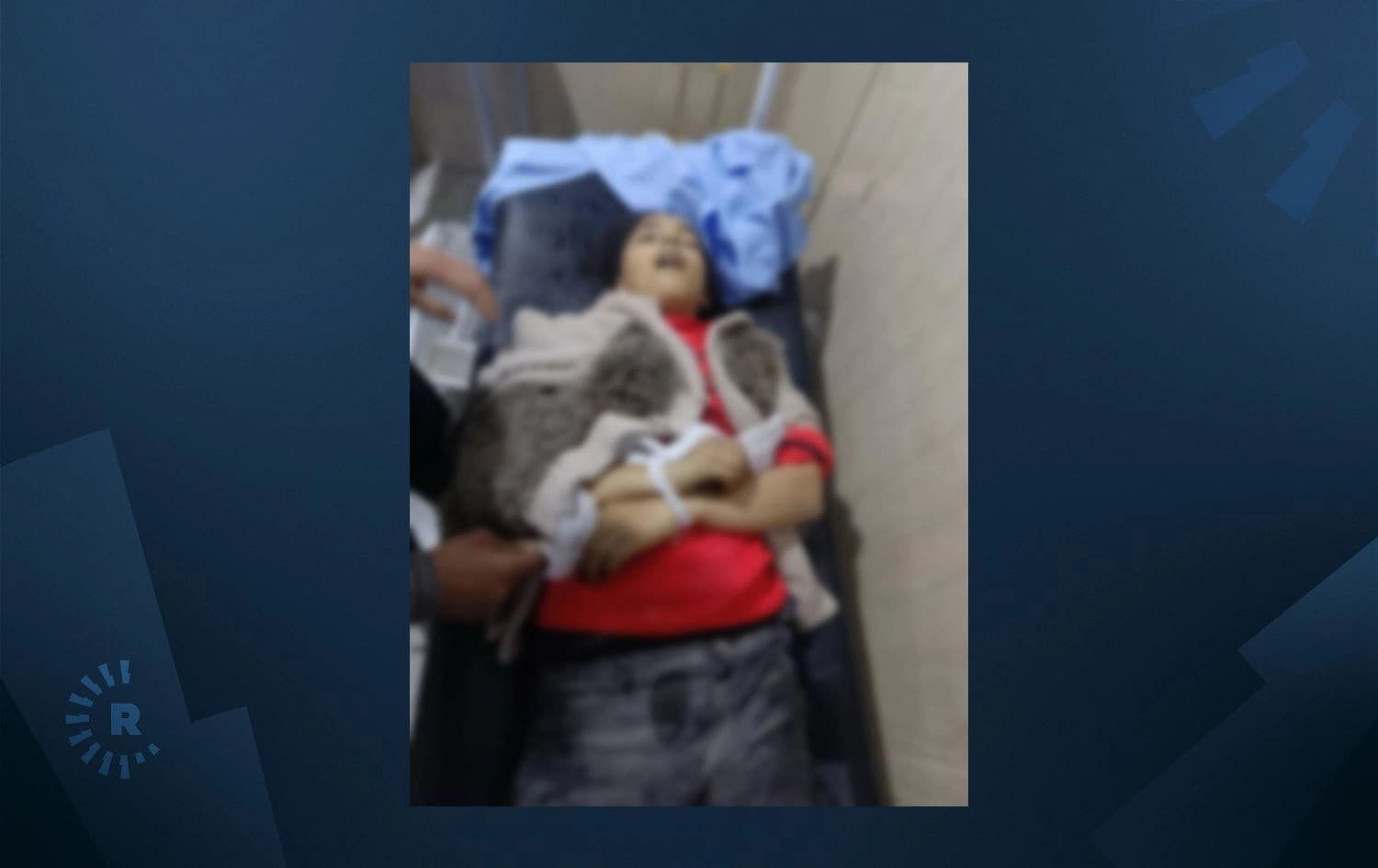 وێنەی تەرمی فاتیمە  ئەحمەد