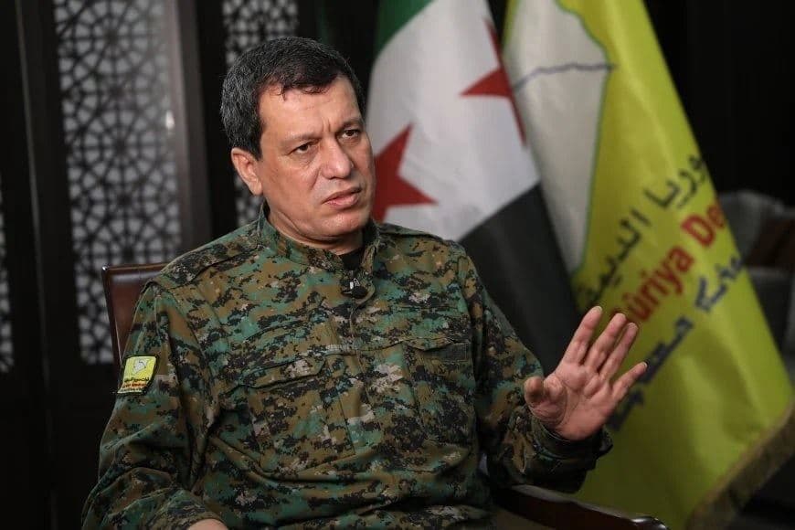 Mazloum Abdi, Commander of the Syrian Democratic Forces (SDF). File photo: MazloumAbdi/X