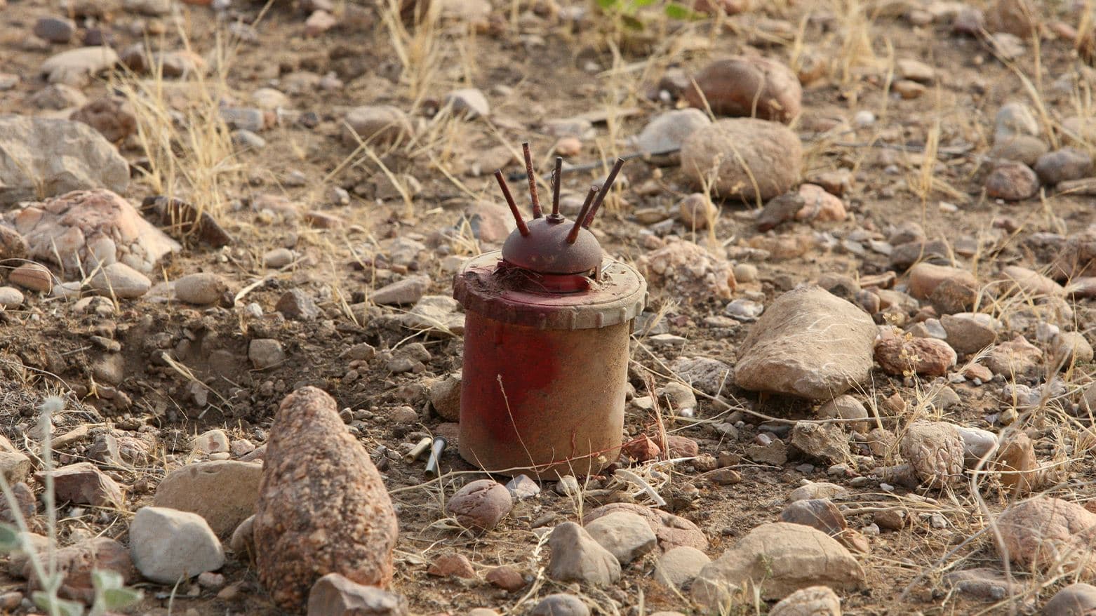 Iraq and the Kurdistan Region continue to grapple with the deadly legacy of landmines and unexploded ordnance left behind by decades of conflict. Photo: AP