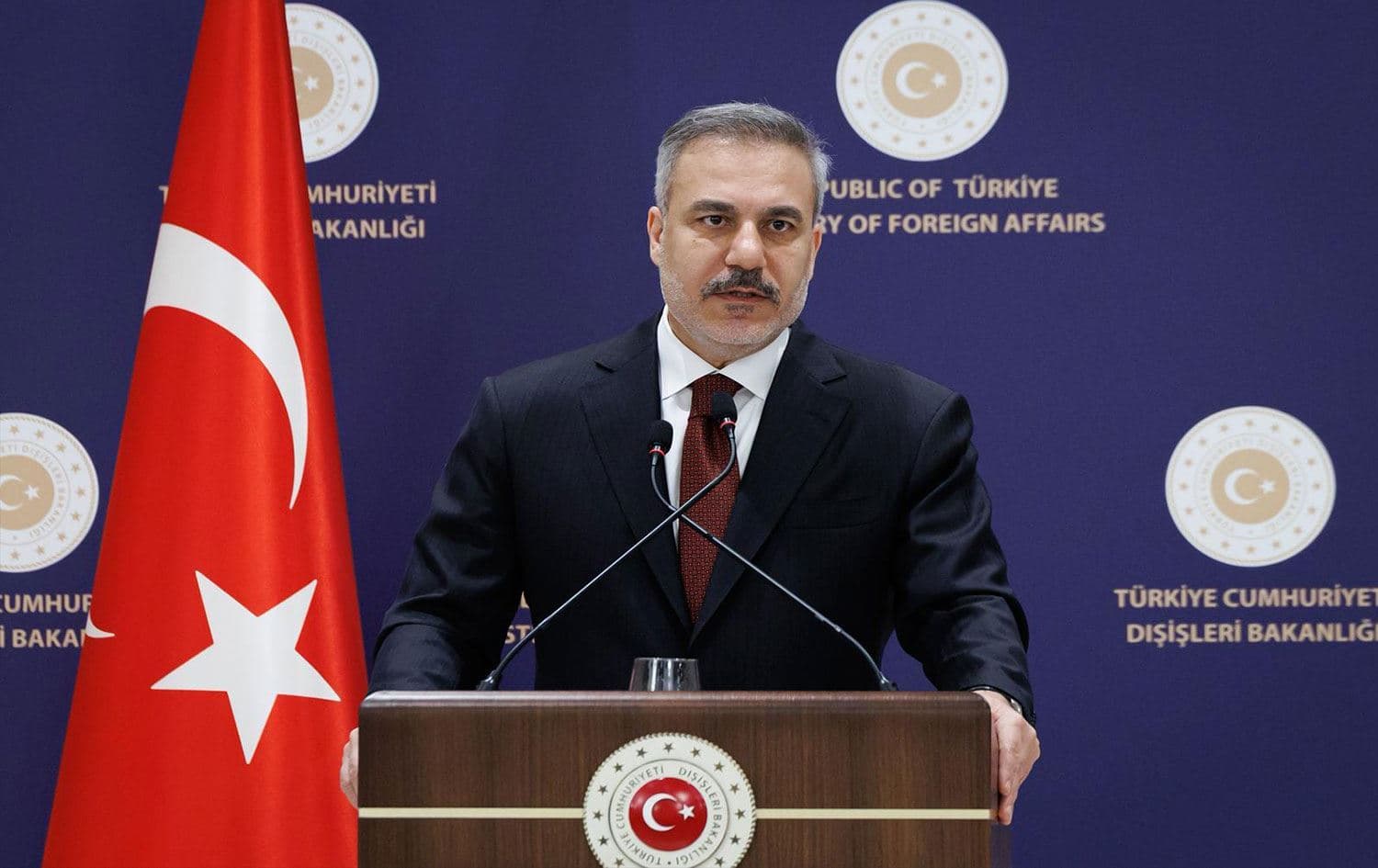 Wezîrê Karên Derve yê Tirkiyeyê Hakan Fîdan / Wêne: AA