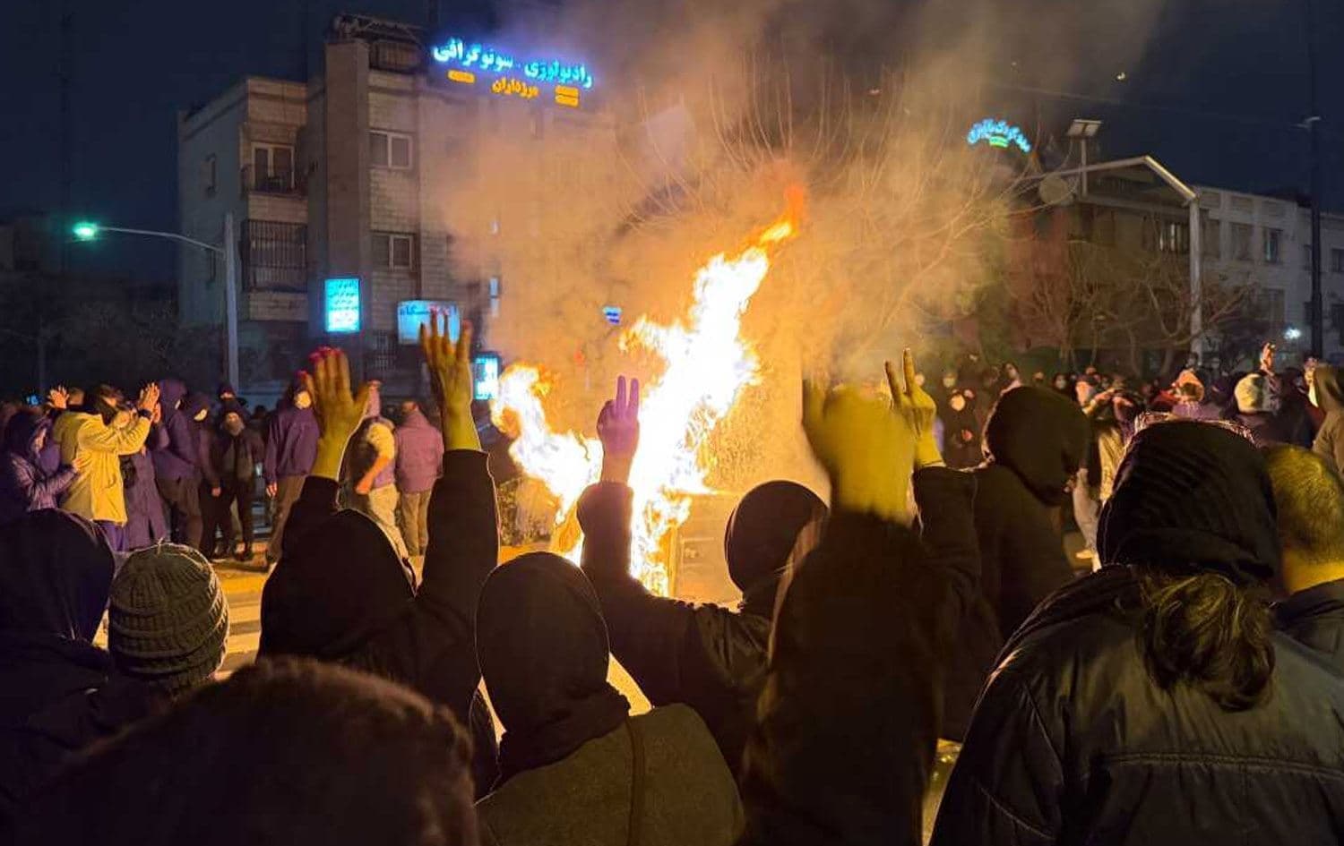 Xwenîşandanên li Îranê / Wêne: AP