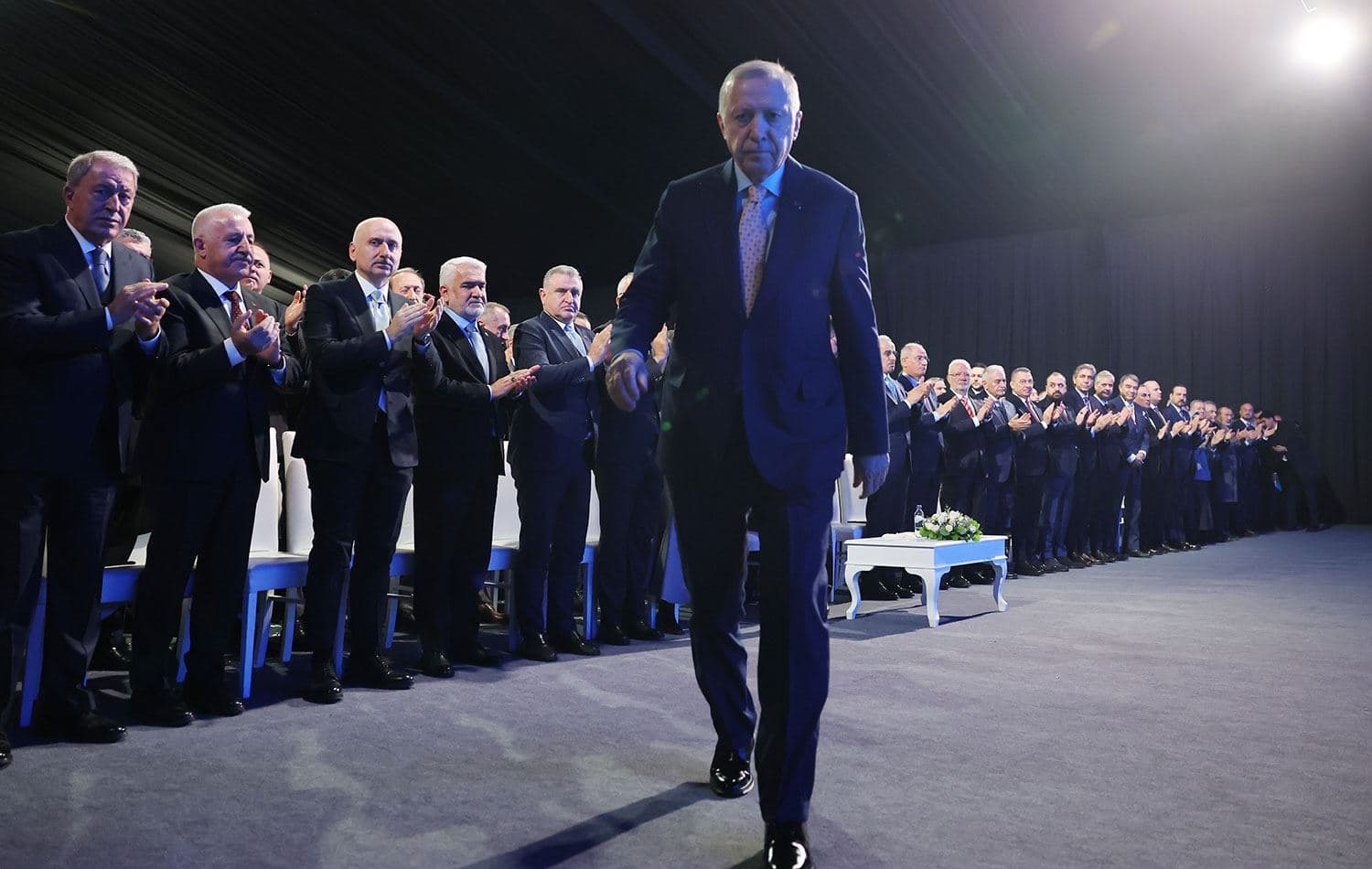 Türkiye Cumhurbaşkanı Erdoğan, Ankara Esenboğa Havalimanı 3. Pist Açılış Töreni'ne katıldı. / AA