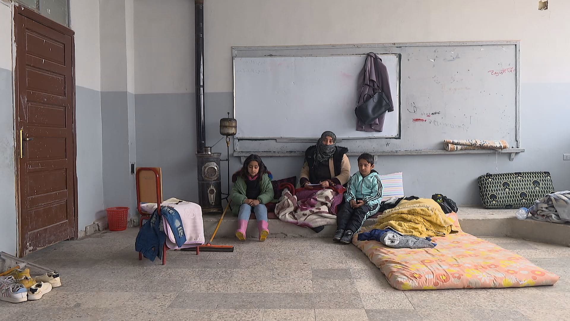 Displaced Kurdish mother separated from three children after Raqqa violence