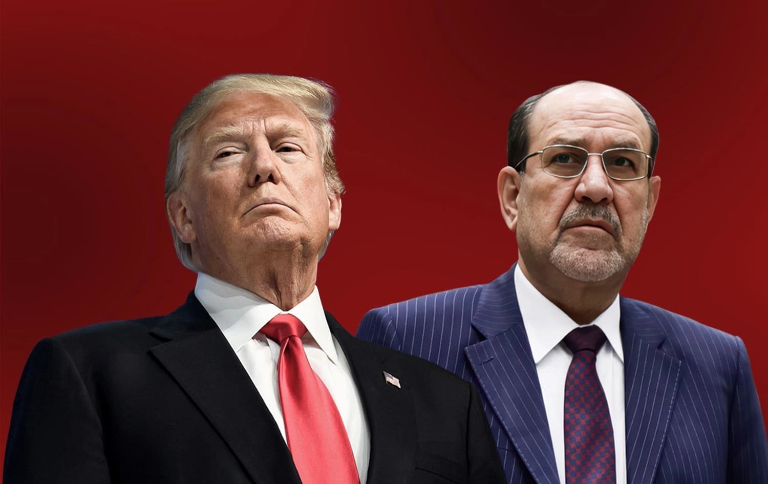 نووری مالیکی و دۆناڵد ترەمپ