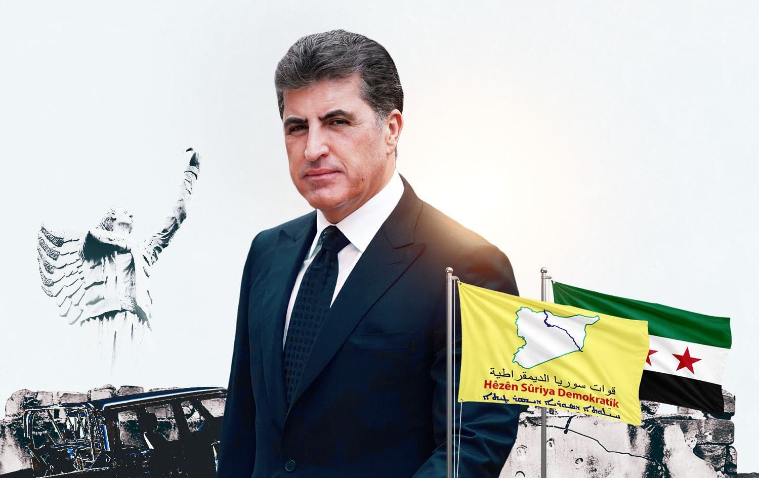 Nêçîrvan Barzanî\ Wêne: Rûdaw Grafîk 