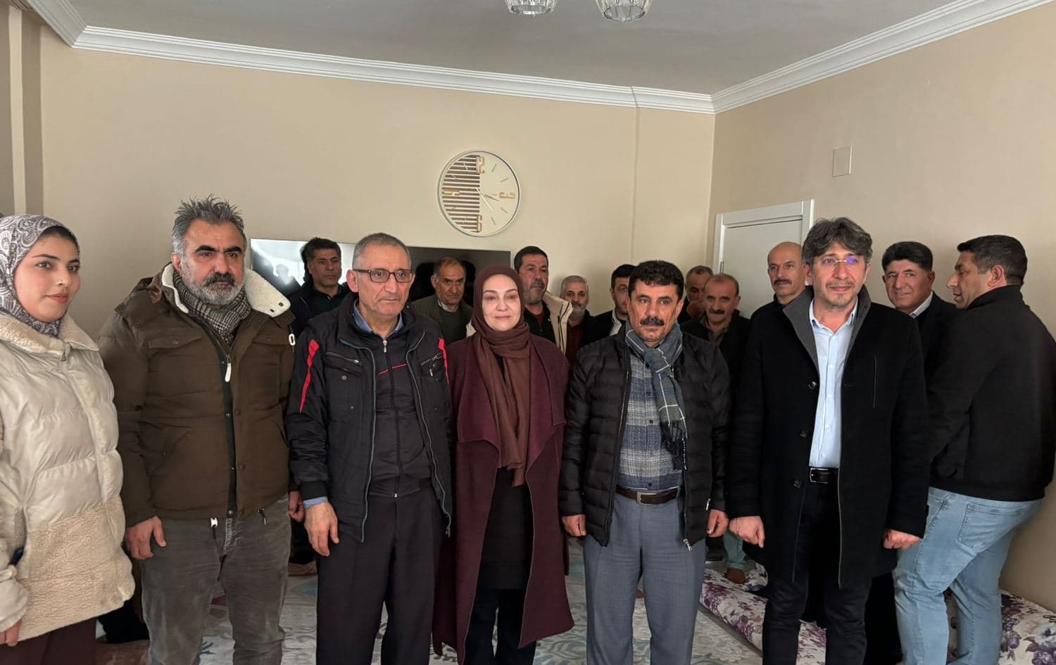 Suleyman Yildiz li gel malbata xwe ye\ Wêne: Torên Civakî