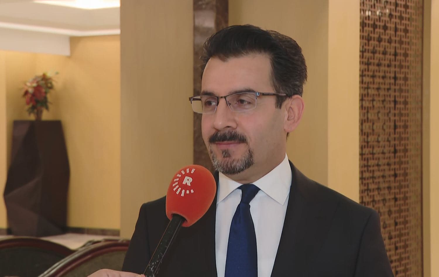 Hemin Mirany, chief of staff to the KRG interior ministry, speaking to Rudaw in Erbil on January 31, 2026.