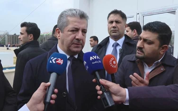 Kürdistan Bölgesi Başbakanı Mesrur Barzani