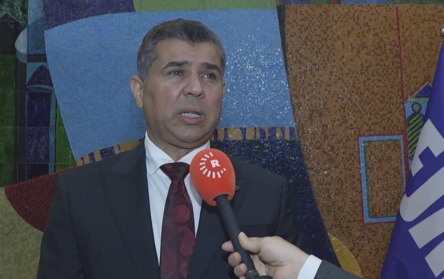 سەعد مەعن، سەرۆکی شانەی راگەیاندنی ئەمنی