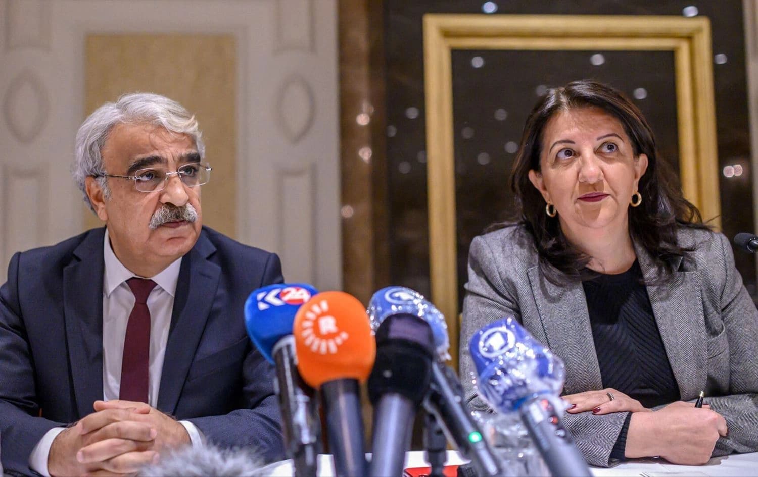 Mîthat Sancar û Pervîn Buldan / Wêne: Arşîv
