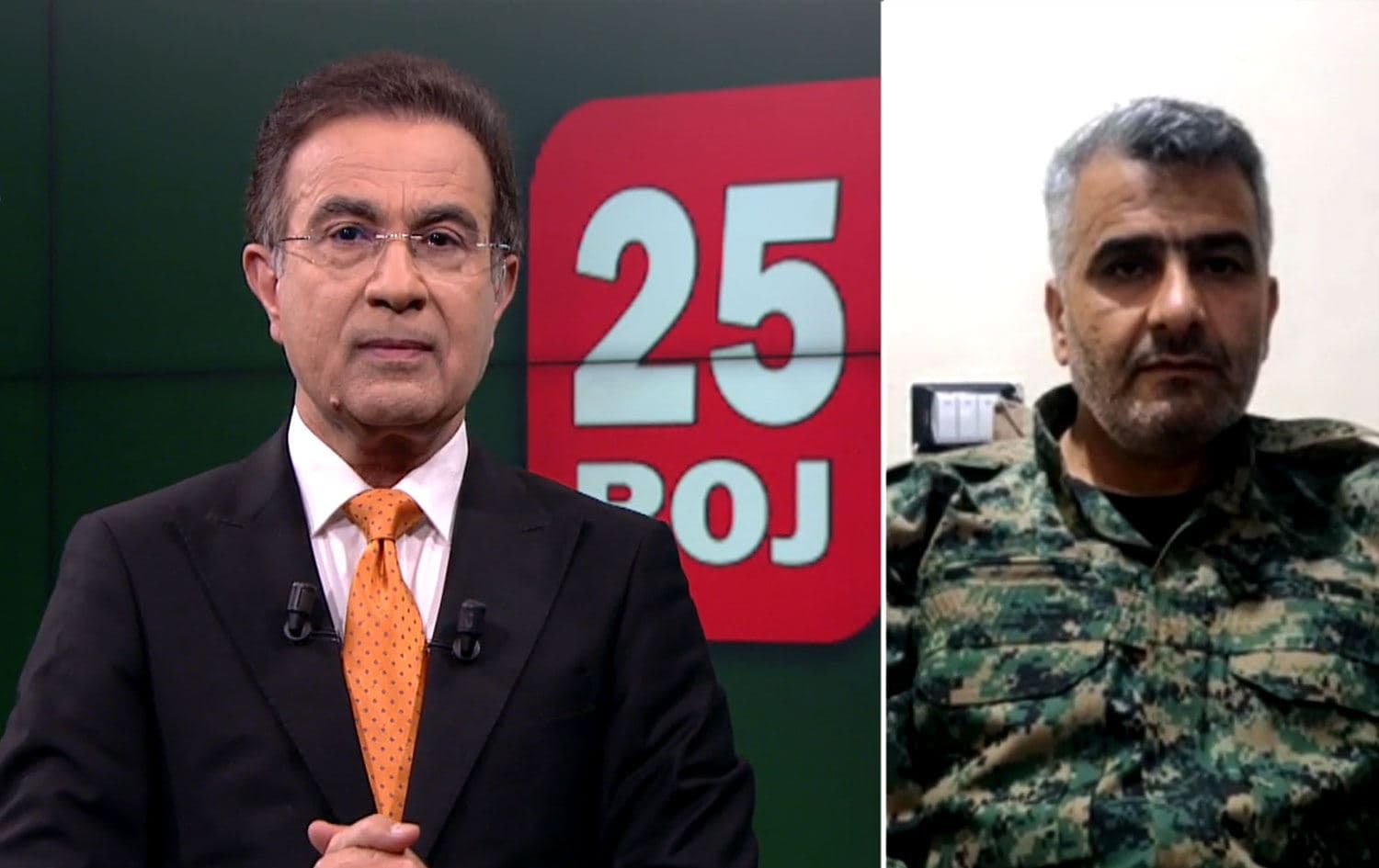 Demokratik Suriye Güçleri (DSG) Komuta Konseyi Üyesi Cemil Mazlum