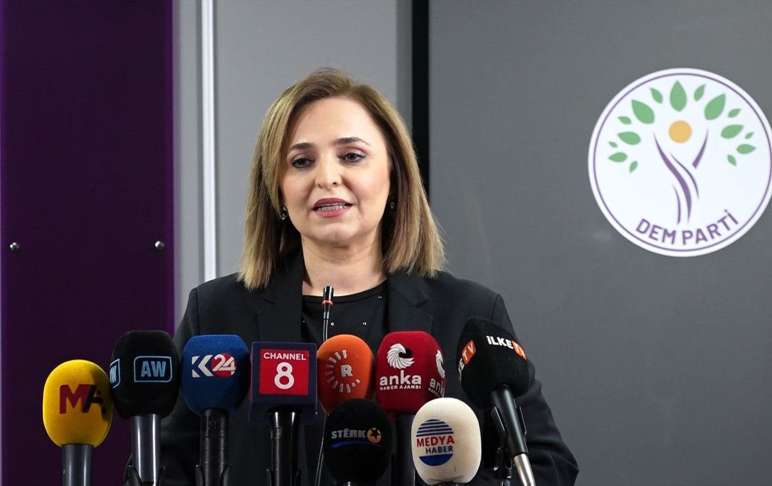 DEM Parti Sözcüsü Ayşegül Doğan
