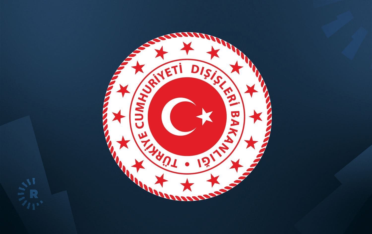 Turkish Foreign Ministry logo. Graphic: Rudaw