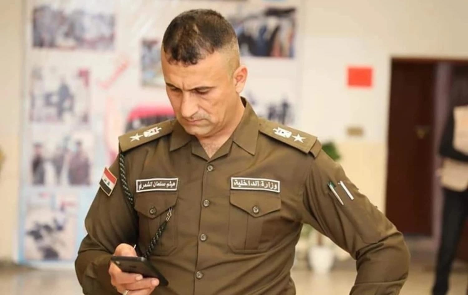 عەمید هەیسەم شەمەری، گوتەبێژی پۆلیسی دیالە