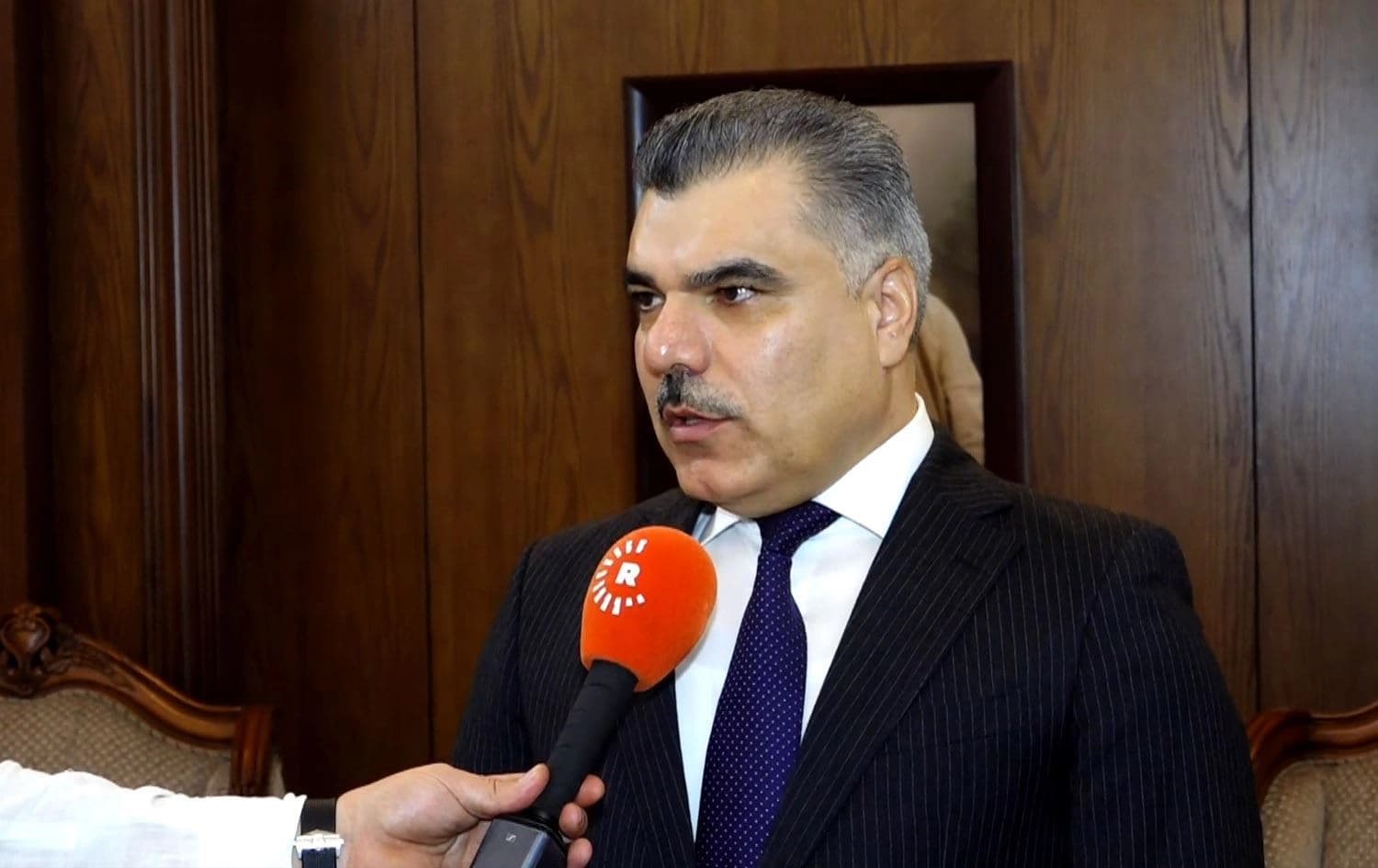 Serokê Nûnertiya Hikûmeta Herêma Kurdistanê ya li Bexdayê Faris Îsa / Wêne: Rûdaw