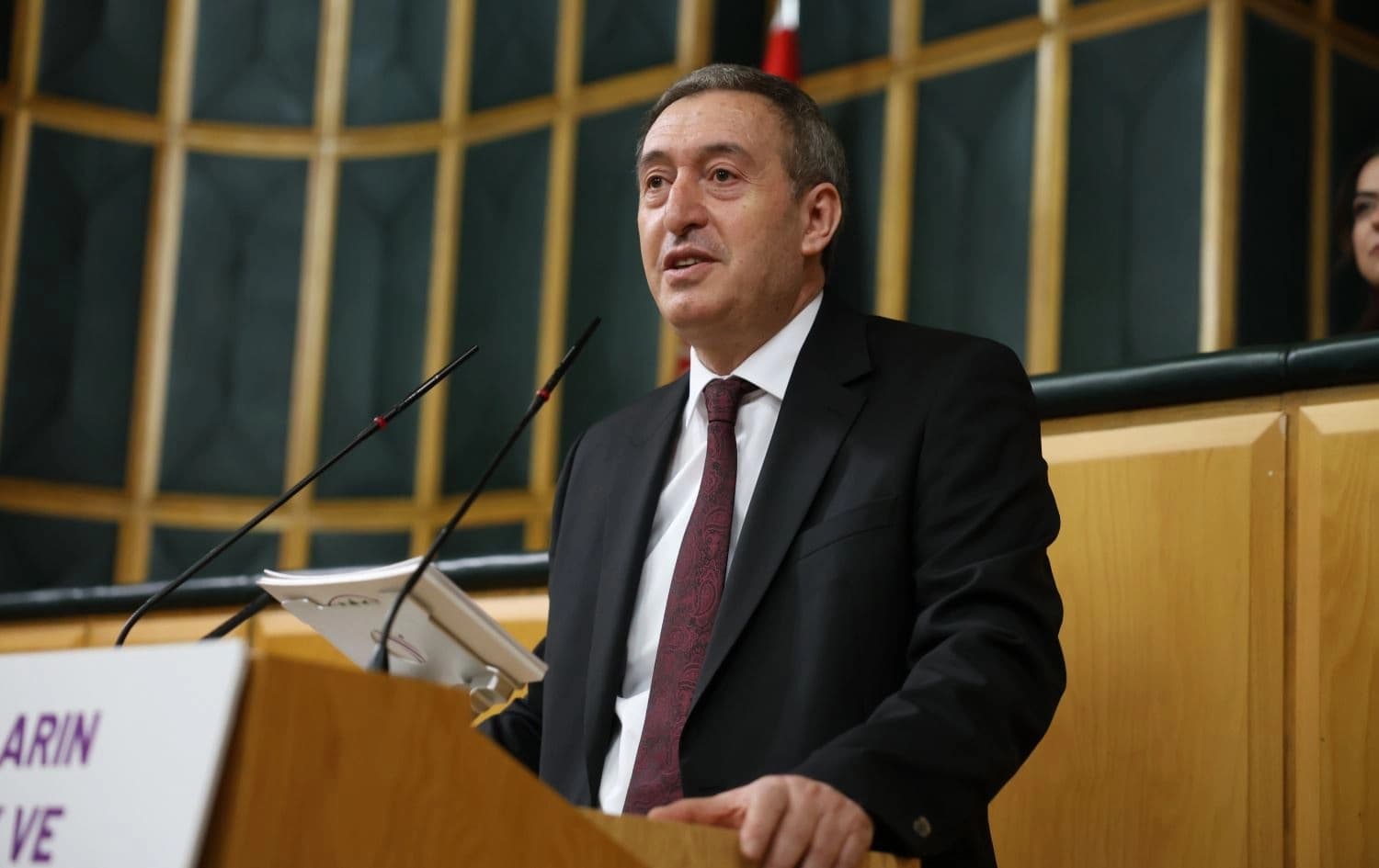 DEM Parti Eş Genel Başkanı Tuncer Bakırhan partisinin grup toplantısısnda konuştu.