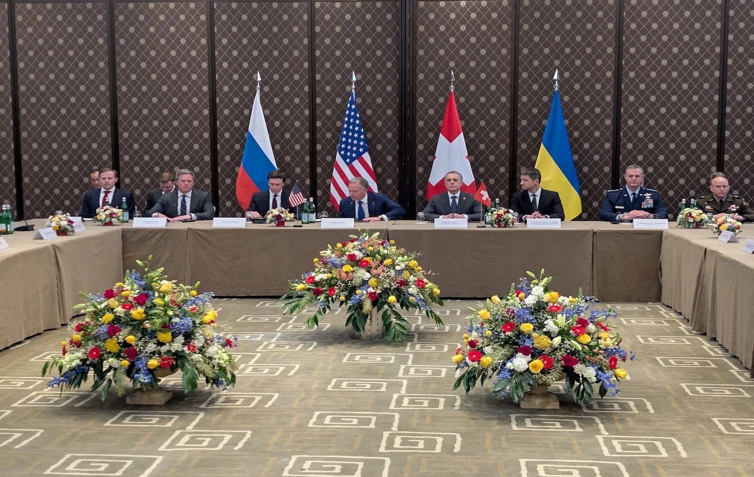 Li Swîsreyê lûtkeya Rûsya, Amerîka û Ukraynayê / Wêne: Reuters
