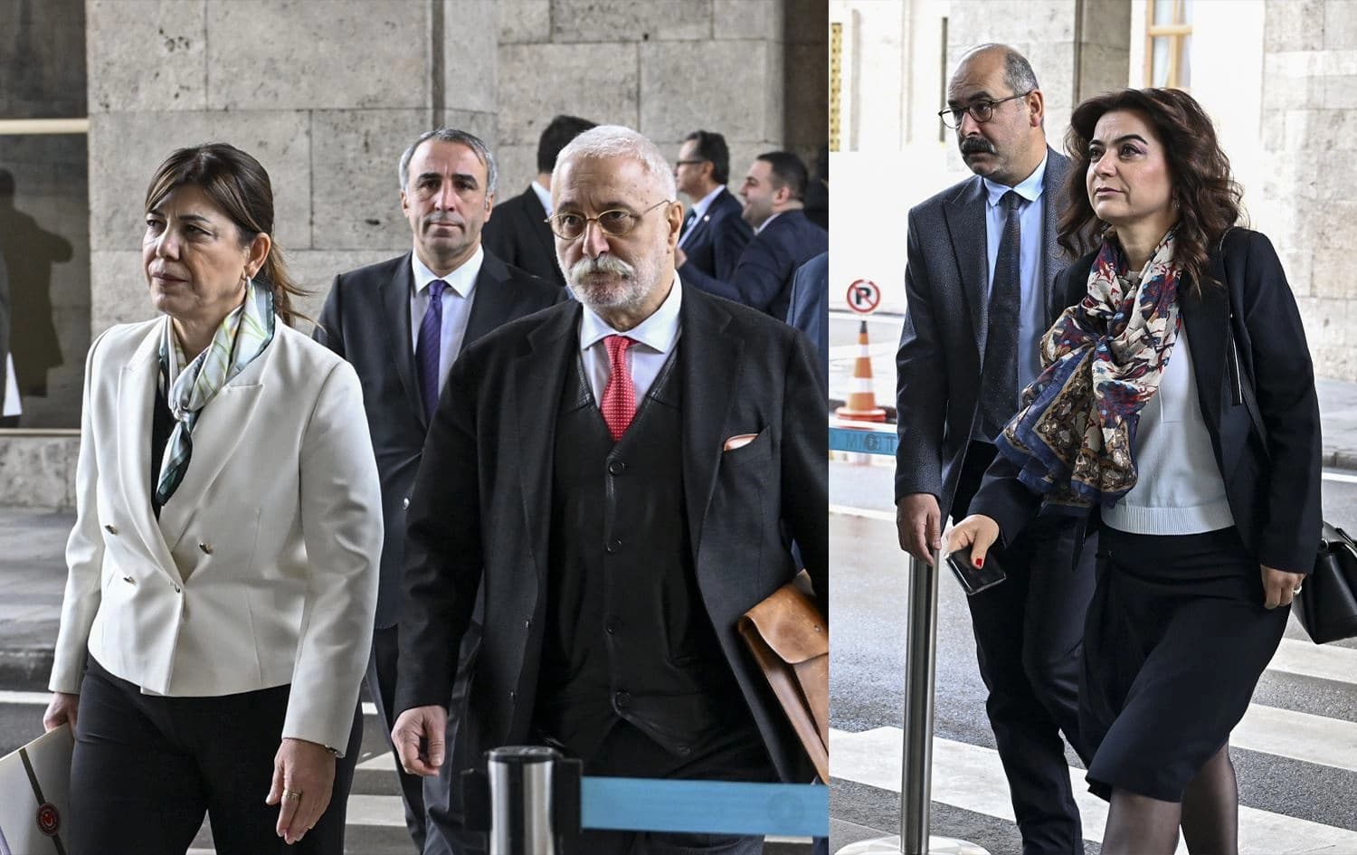 Endamên Komîsyonê yên DEM Partiyê / Wêne: AA