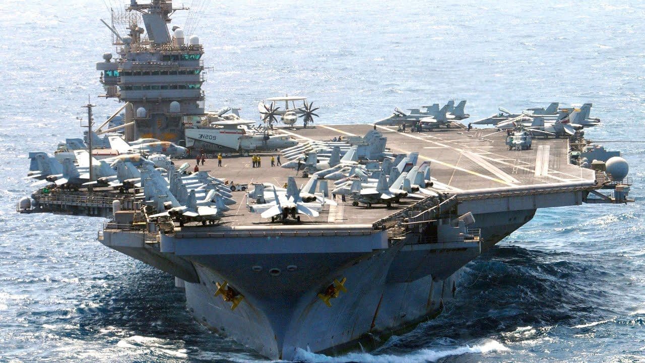 ABD'nin USS Abraham Lincoln uçak gemisi. / Foto: Arşiv