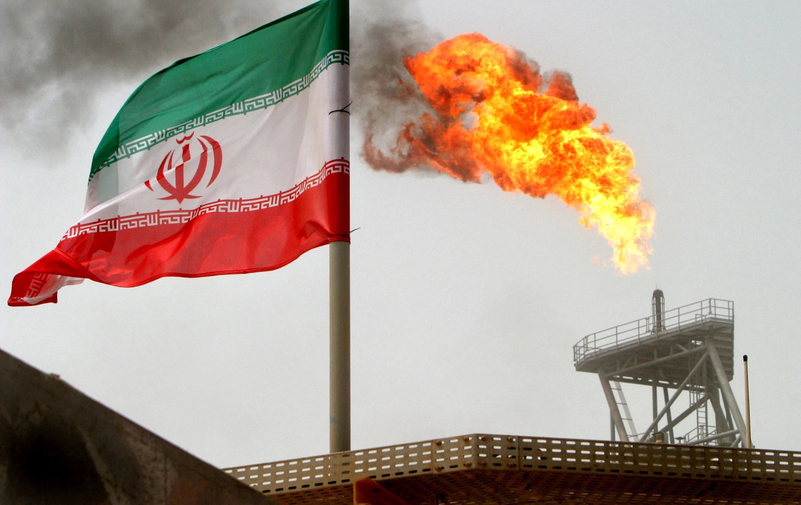 کێڵگەیەکی نەوتی ئێران