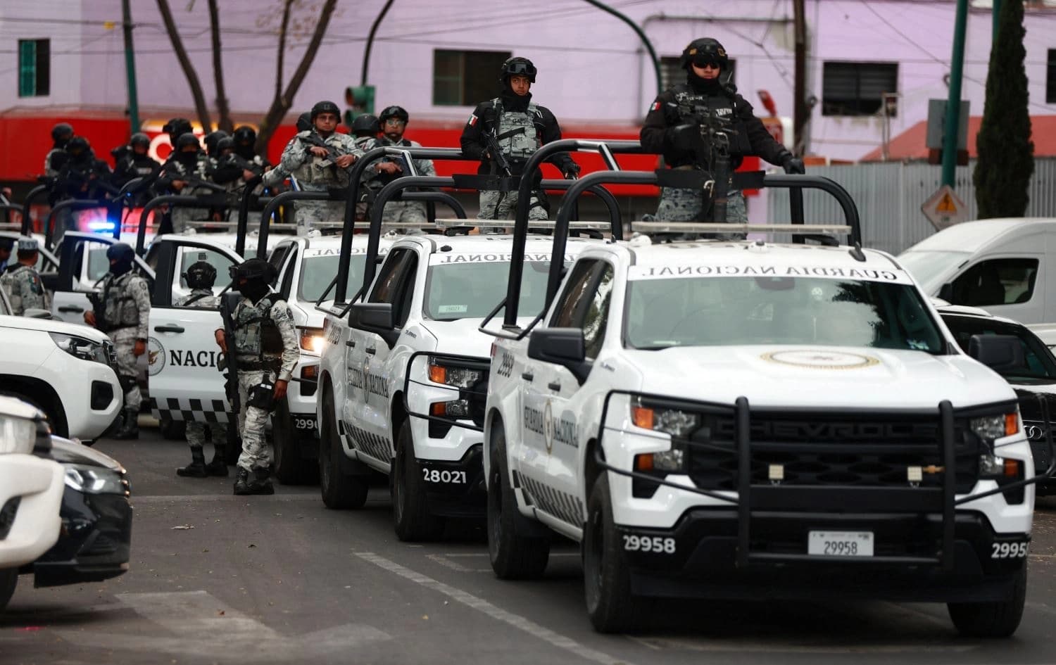 Meksika'da federal güvenlik güçlerinin düzenlediği operasyonda Jalisco Yeni Nesil Karteli (CJNG) lideri  uyuşturucu baronu "El Mencho" lakaplı Nemesio Oseguera Cervantes öldürüldü. / AA