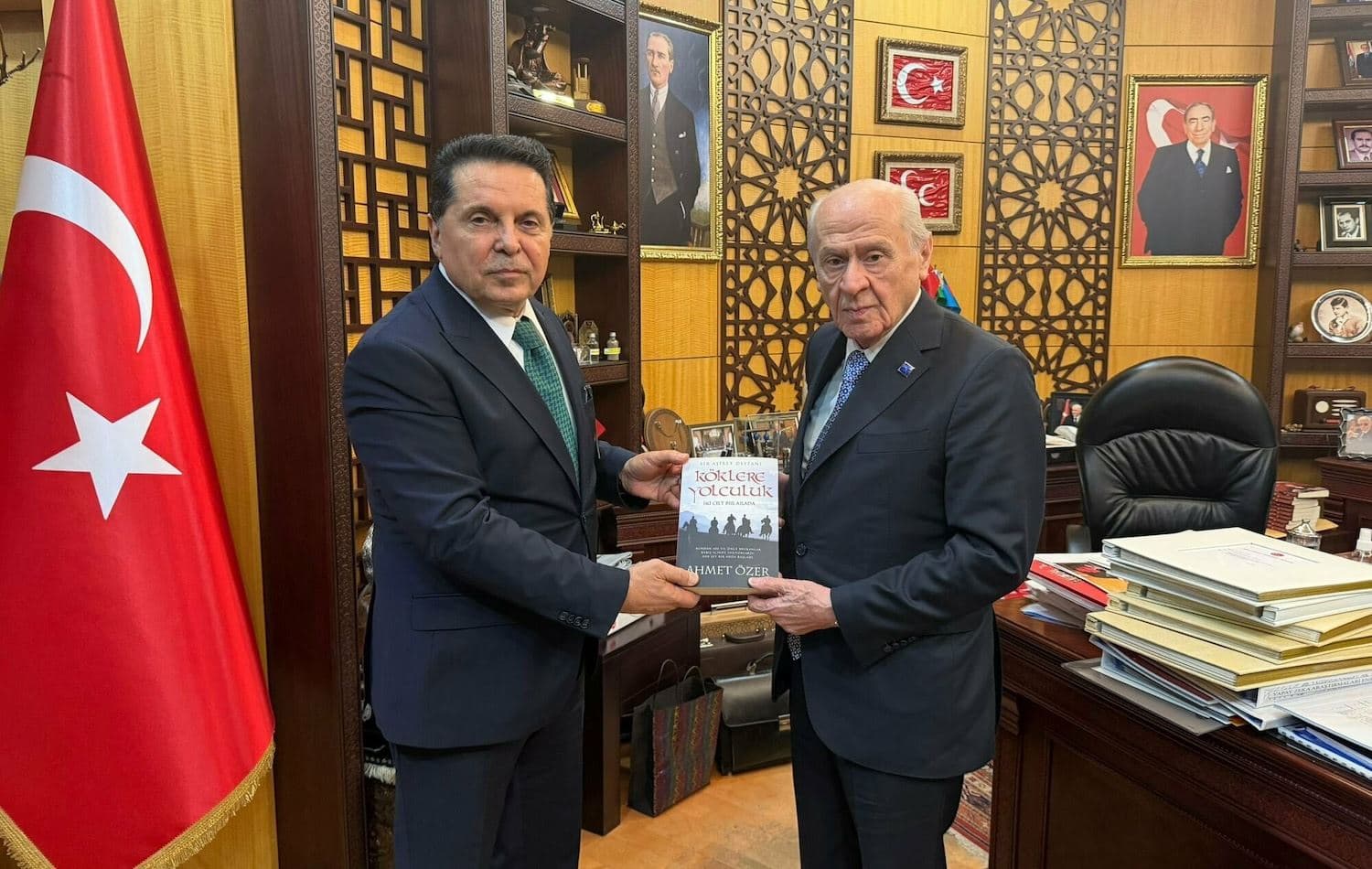 Ahmet Özer, Devlet Bahçeli ile görüşmüştü / Fotoğraf: X 