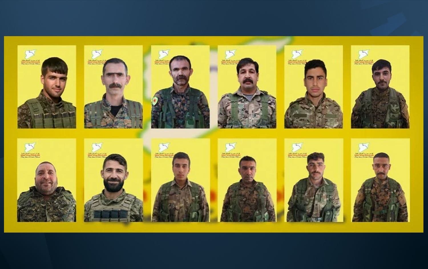 Şervanên ku şehîd ketinee / Wêne: HSD