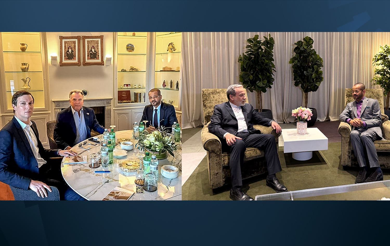 کۆبوونەوەی ناڕاستەوخۆی ئەمریکا و ئێران لە جنێڤ. 