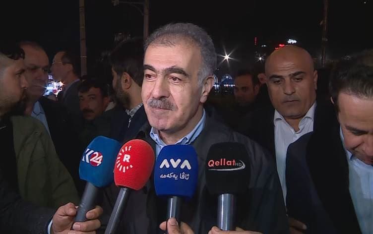 Safeen Dizayee, head of the Department of Foreign Relations in the Kurdistan Regional Government (KRG). Photo: Rudaw/screengrab