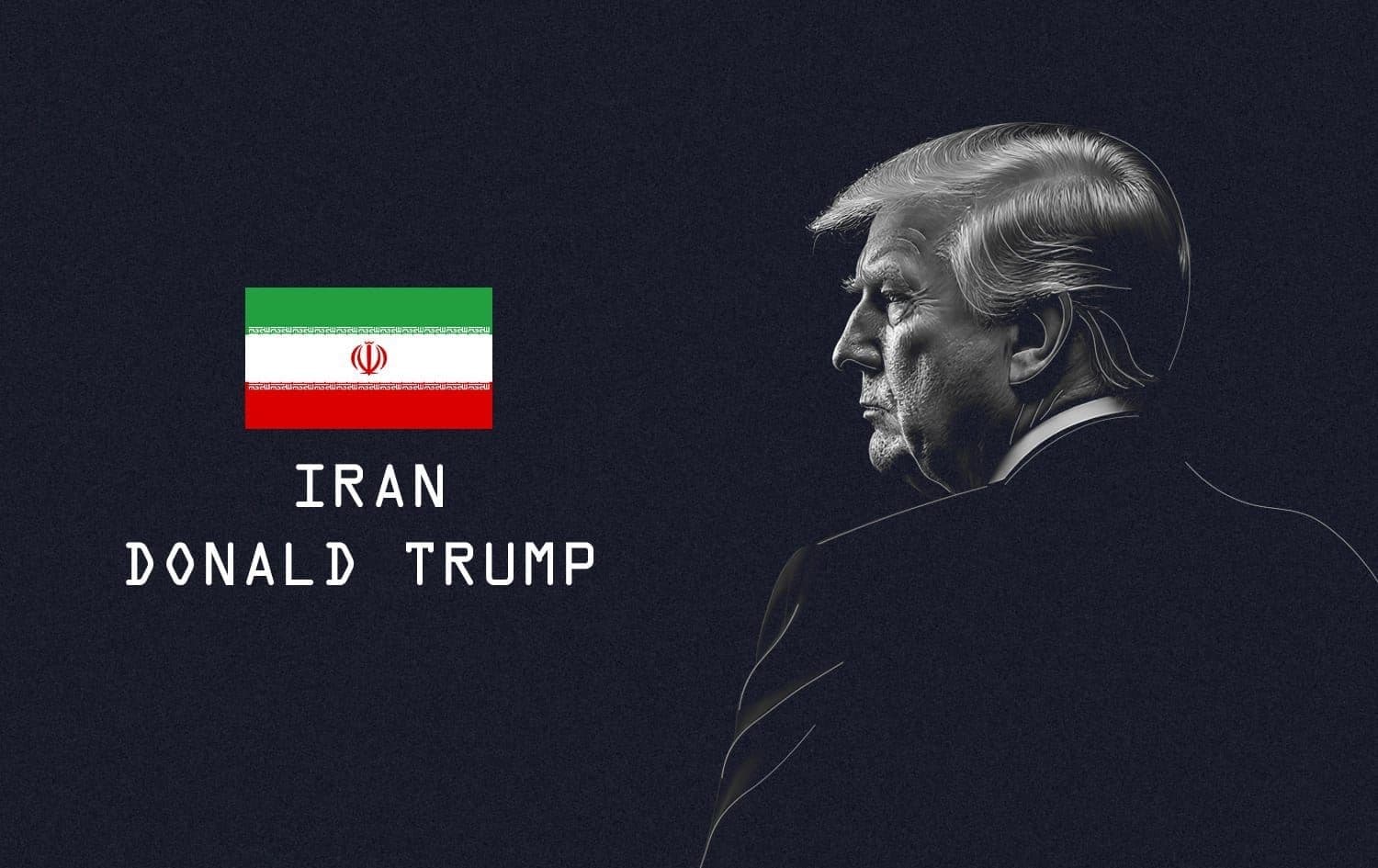 Trump û alaya Îranê / Wêne: Rûdaw Grafîk