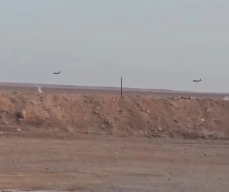 فرۆکەی ئەمریکا لە بیابانەکانی ئەنبار