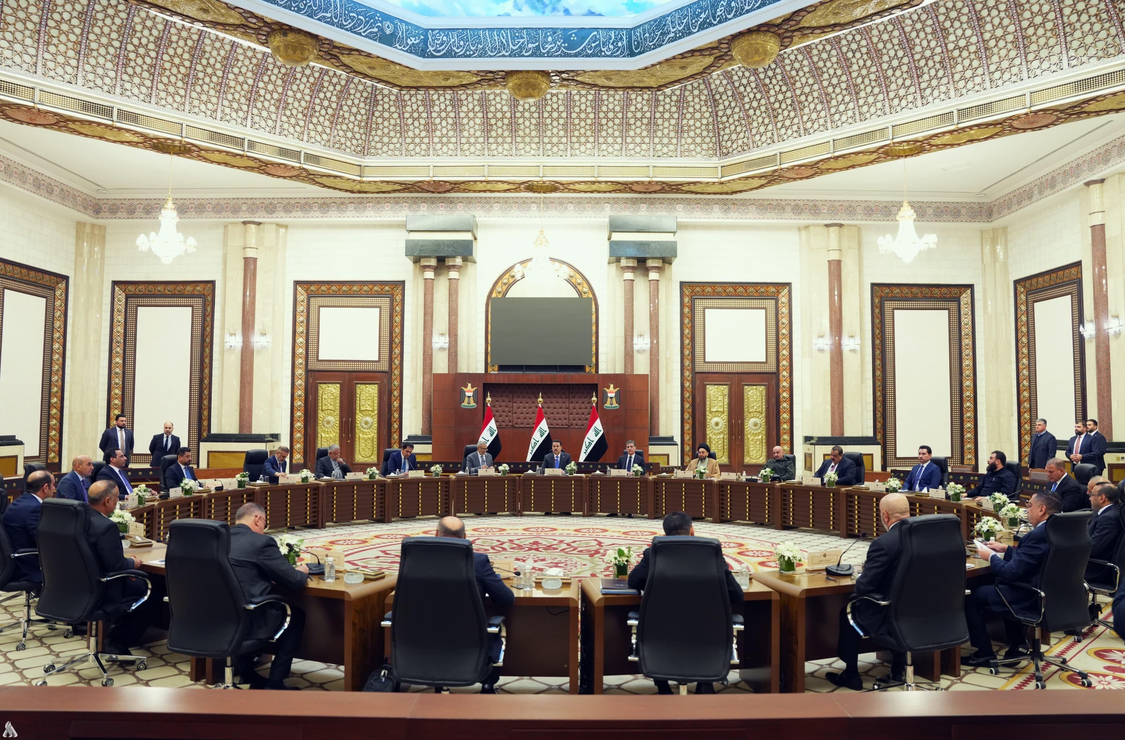Iraq’s ruling State Administration Coalition meeting. Photo: file/INA