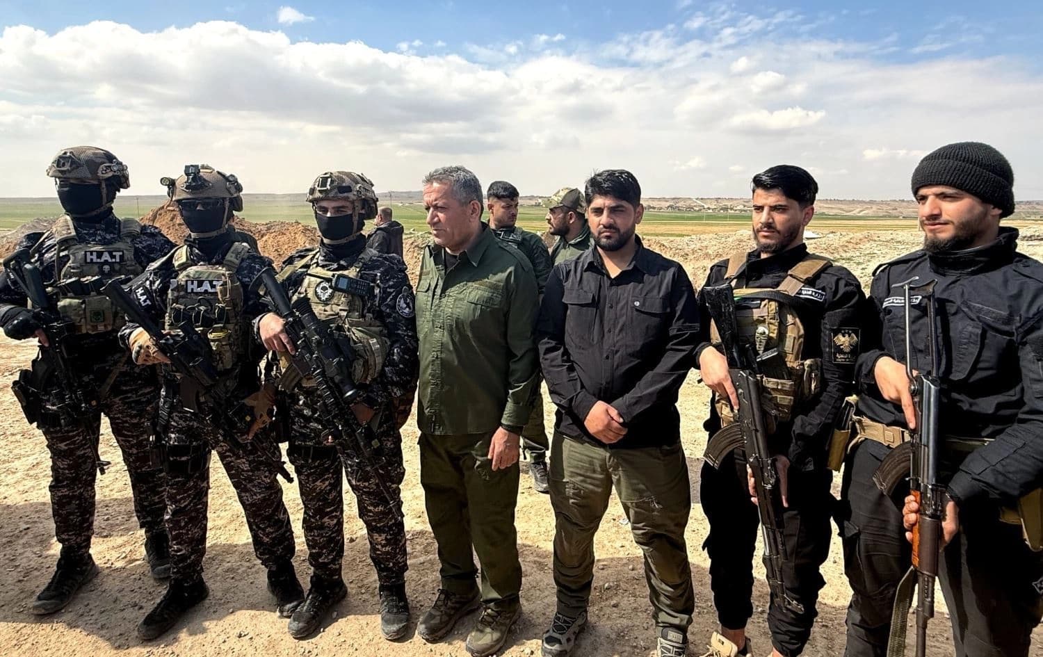 Foto: Haseke İl İç Güvenlik Komutan Yardımcısı Mahmud Xelil