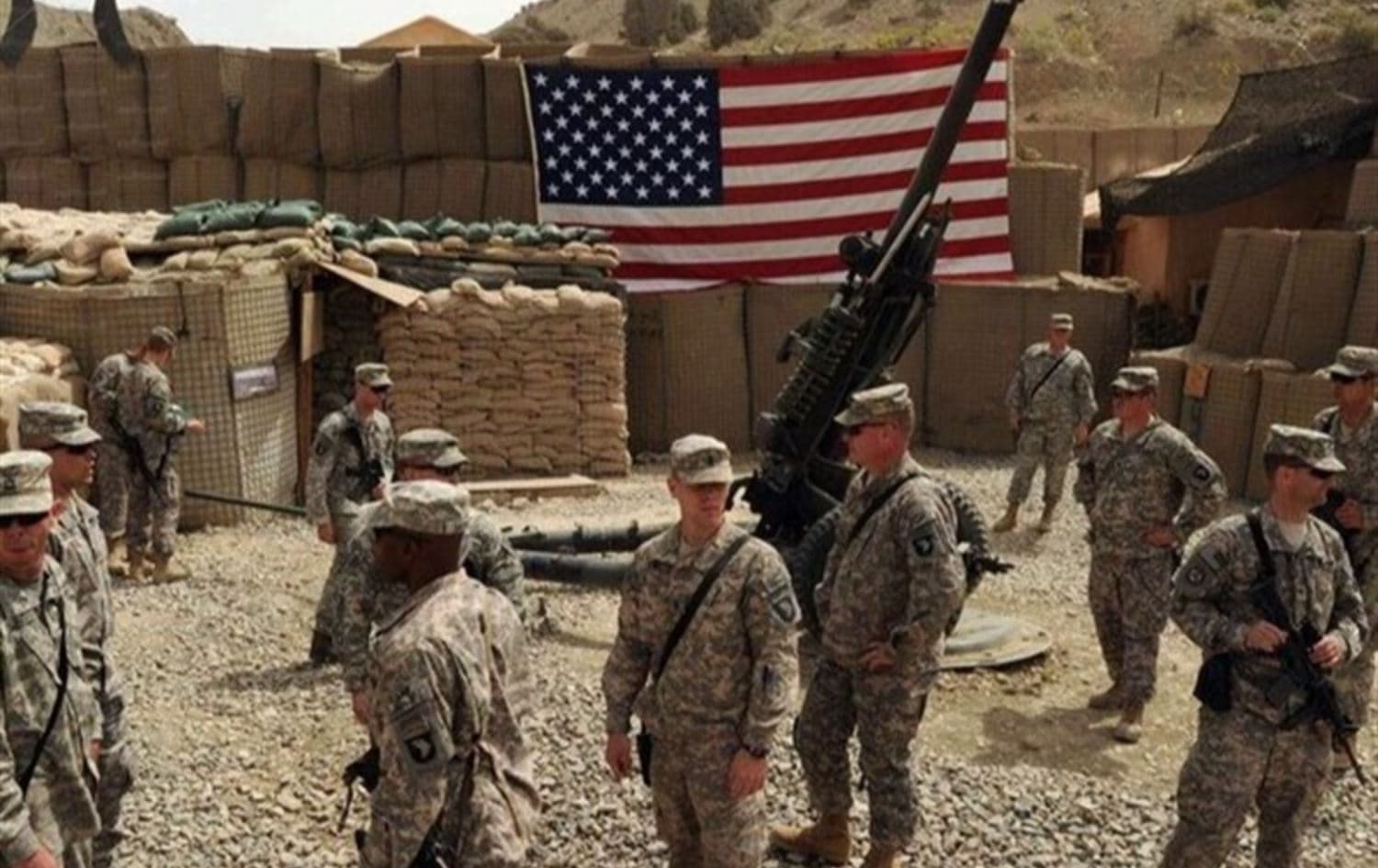 Irak'taki bir ABD üssü