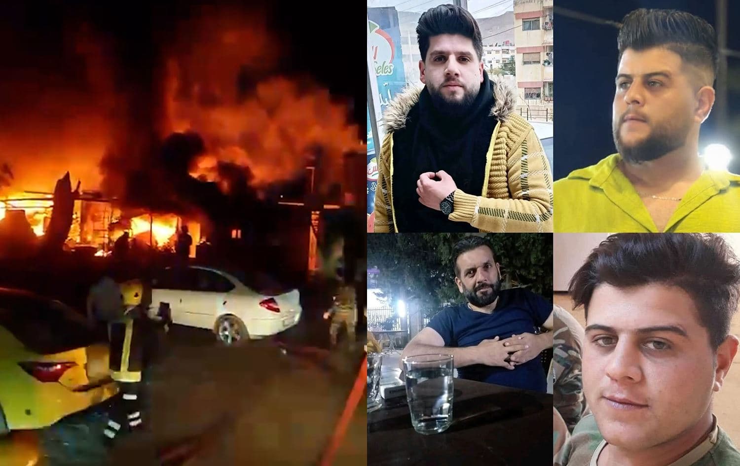 Cihê bûyerê û kuştî / Wêne: Rûdaw Grafîk