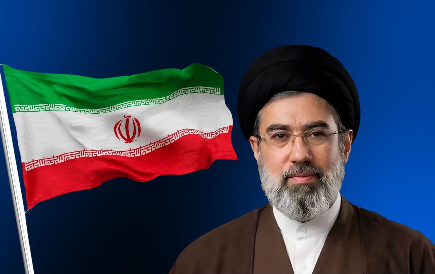 Iranian Supreme Leader Mojtaba Khamenei. Graphic: Rudaw 