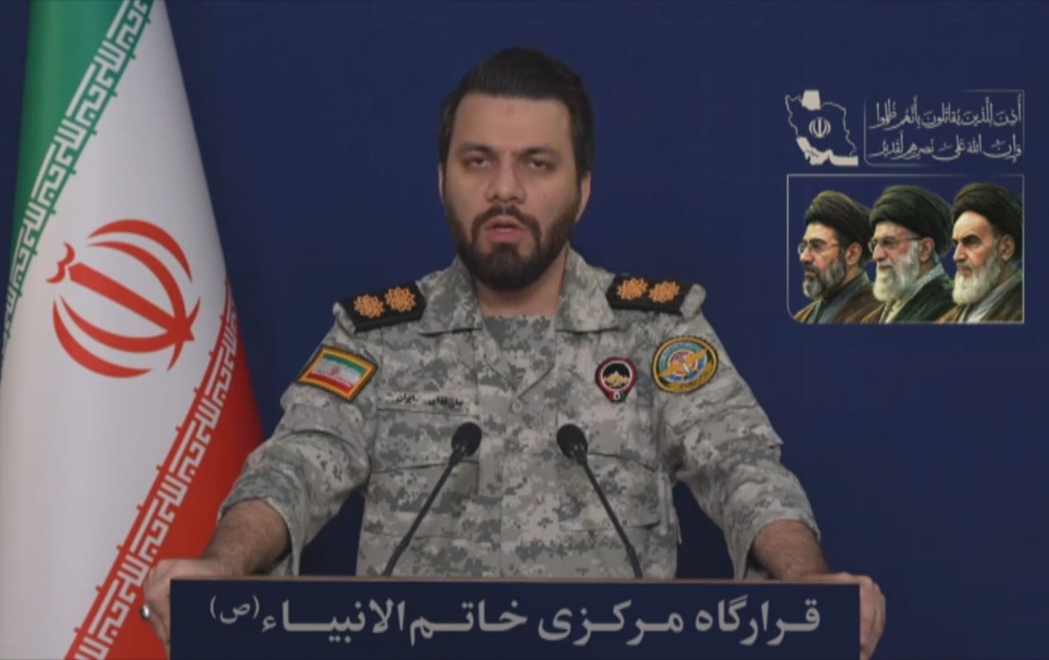 ئیبراهیم زولفەقاری، گوتەبێژی بارەگای ناوەندیی خاتەمولئەنبیا